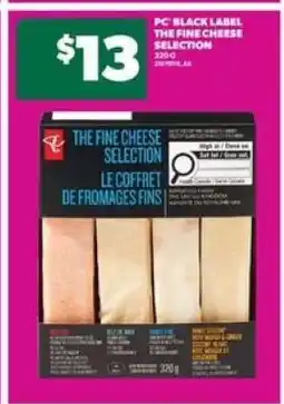 Real Canadian Superstore PC Black Label The Fine Cheese Selection offer