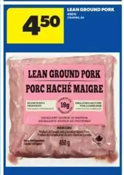 Real Canadian Superstore LEAN GROUND PORK offer