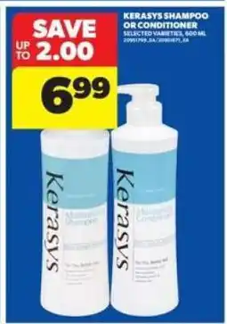 Real Canadian Superstore Kerasys Shampoo or Conditioner offer