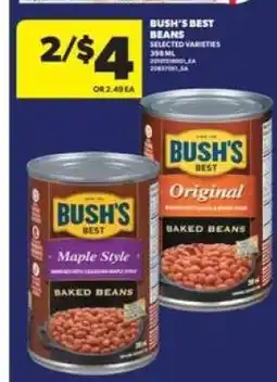 Real Canadian Superstore BUSH’S BEST BEANS offer