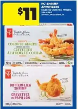 Real Canadian Superstore PC Shrimp Appetizers offer