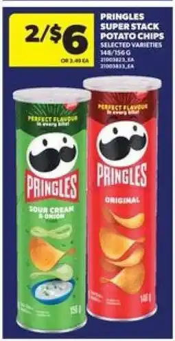 Real Canadian Superstore PRINGLES SUPER STACK POTATO CHIPS offer