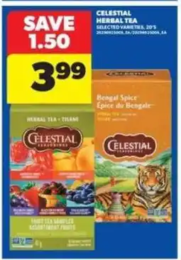 Real Canadian Superstore Celestial Herbal Tea offer