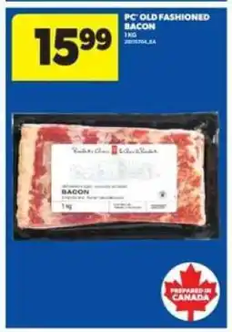 Real Canadian Superstore PC Old Fashioned Bacon offer