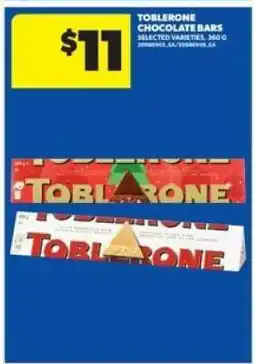 Real Canadian Superstore Toblerone Chocolate Bars offer