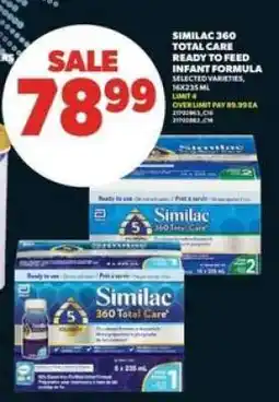 Real Canadian Superstore Similac 360 Total Care Ready to Feed Infant Formula offer