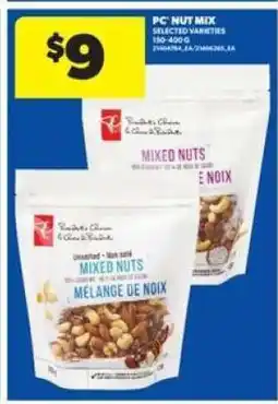 Real Canadian Superstore PC Nut Mix offer
