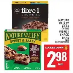 Food Basics Nature Valley Bars / Fibre 1 Snack Bars offer