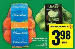 Food Basics CLEMENTINES offer