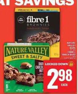 Food Basics Nature Valley Bars / Fibre 1 Snack Bars offer