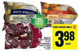 Food Basics Beets and Potatoes offer