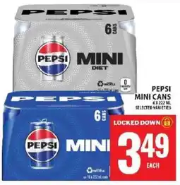 Food Basics PEPSI MINI CANS offer