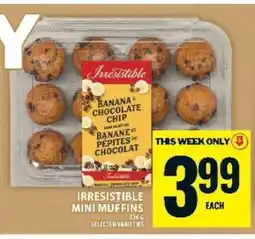 Food Basics Irresistible Mini Muffins offer