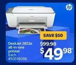 Walmart Deskjet 2852E All-in-One Printer offer