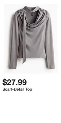 H&M Scarf-Detail Top offer