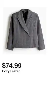 H&M Boxy Blazer offer