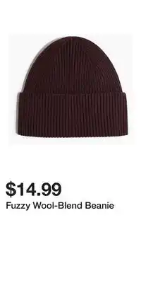 H&M Fuzzy Wool-Blend Beanie offer