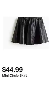 H&M Mini Circle Skirt offer