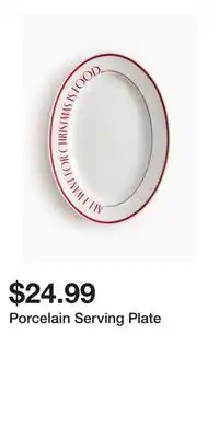 H&M Porcelain Serving Plate offer