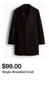 H&M Single-Breasted Coat offer