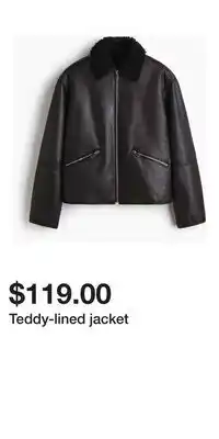 H&M Teddy-lined jacket offer