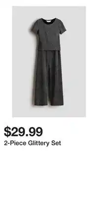 H&M 2-Piece Glittery Set offer