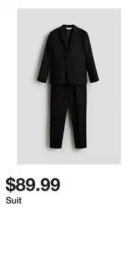 H&M Suit offer