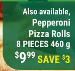 M & M Food Market Pepperoni Pizza Rolls offer