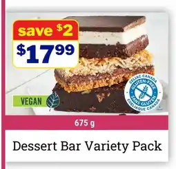 M & M Food Market Dessert Bar Variety Pack offer