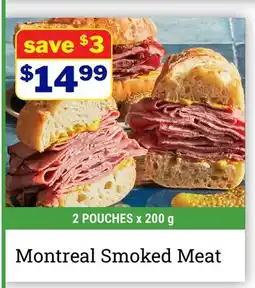 M & M Food Market Montreal Smoked Meat offer