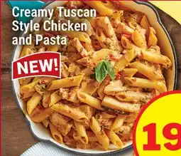 M & M Food Market Creamy Tuscan Style Chicken and Pasta offer