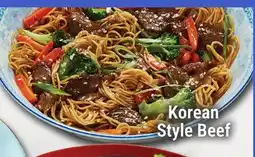 M & M Food Market Korean Style Beef offer