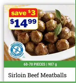 M & M Food Market Sirloin Beef Meatballs offer