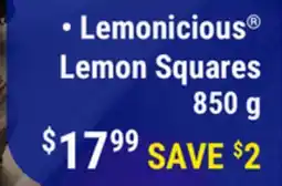 M & M Food Market Lemonicious Lemon Squares offer