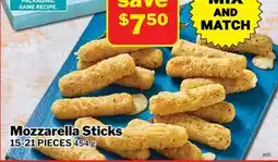 M & M Food Market Mozzarella Sticks offer