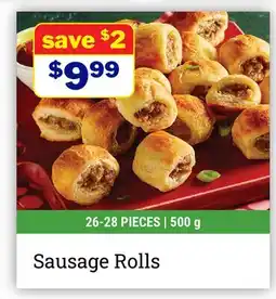 M & M Food Market Sausage Rolls offer