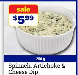 M & M Food Market Spinach, Artichoke & Cheese Dip offer
