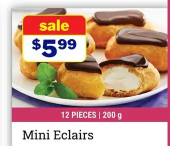 M & M Food Market Mini Eclairs offer