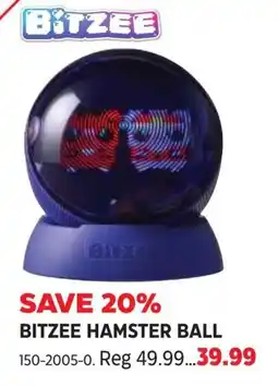 Canadian Tire Bitzee hamster ball offer