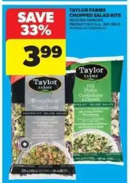 Real Canadian Superstore Taylor Farms Chopped Salad Kits offer