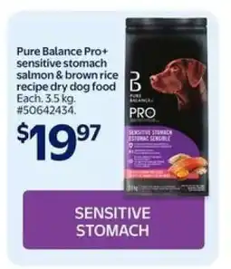 Walmart Pure Balance Pro+ Sensitive Stomach Dog Food offer