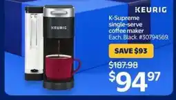 Walmart K-Supreme single-serve coffee maker offer