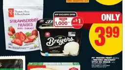No Frills Breyers Creamery Style Ice Cream offer