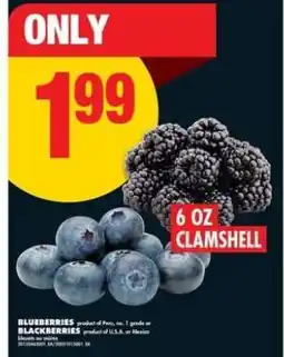 No Frills BLUEBERRIES OR BLACKBERRIES offer