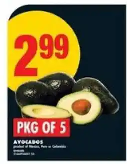 No Frills Avocados offer