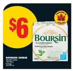 No Frills Boursin Cheese offer