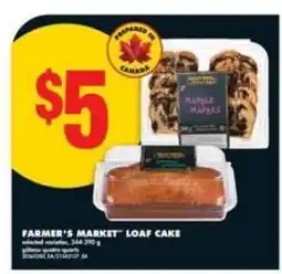 No Frills FARMER'S MARKET LOAF CAKE offer