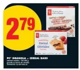 No Frills PC Granola or Cereal Bars offer