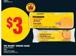 No Frills NO NAME CHEESE BARS offer