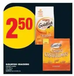 No Frills Goldfish Crackers offer